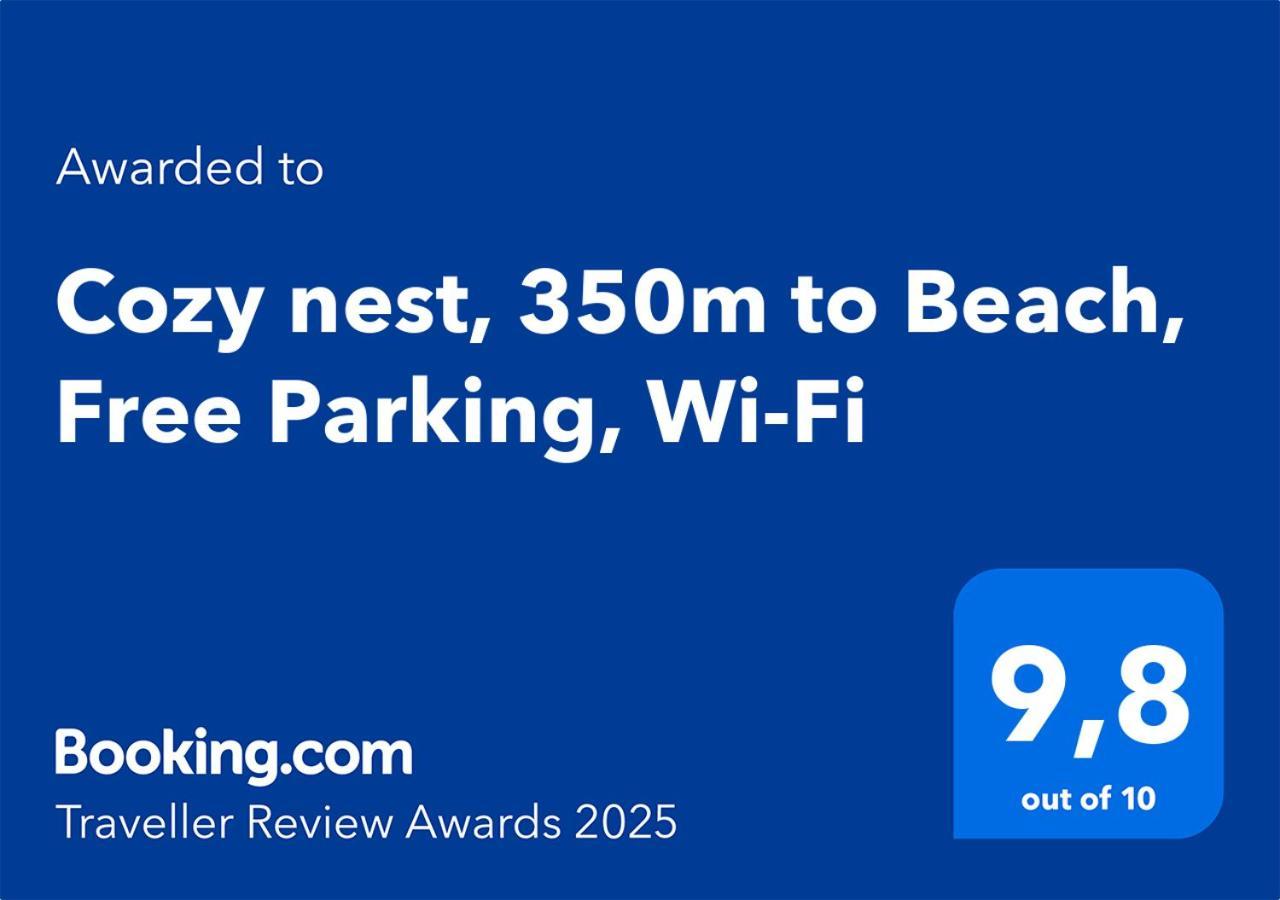 Cozy Nest, 350M To Beach, Free Parking, Wi-Fi Κότορ Εξωτερικό φωτογραφία